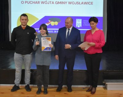 Turniej Tenisa Stołowego o Puchar Wójta Gminy Wojsławice